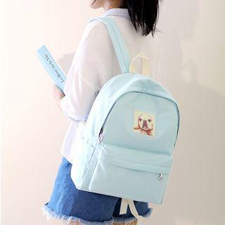 Swappable Picture Nylon Backpack