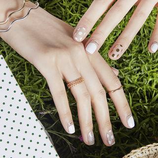 Naning9 - The_neuf_nail Gel Nail Retro White Retro White - One Size