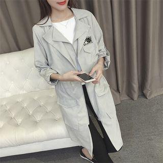 Plain Long Light Jacket