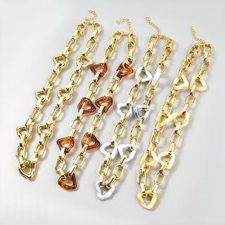 Chunky Chain Resin Alloy Necklace