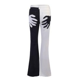 Hand Applique Boot-cut Jeans