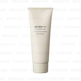 Muji - 3 Kinds Of Plant Oil Hand Cream 50g