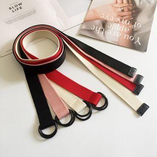 D-ring Canvas Belt
