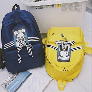 Cartoon Patch Lightweight Backpack