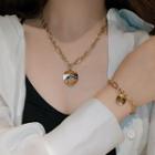 Alloy Coin Bracelet / Necklace
