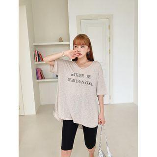 Silky Biker Leggings