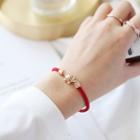 Pig Red String Bracelet As Shown In Figure - One Size