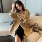 Belt Waist Trench Jacket