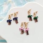 Unicorn Fringed Drop Earring