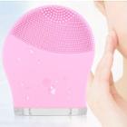 Rechargeable Silicone Facial Cleansing Brush Cherry Blossoms Pink - One Size