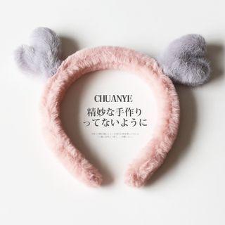 Heart Chenille Headband