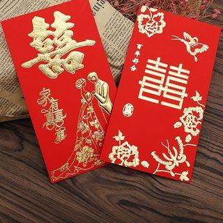 Set Of 6: Wedding Red Packet