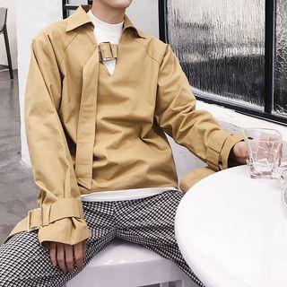 V-neck Pullover Jacket