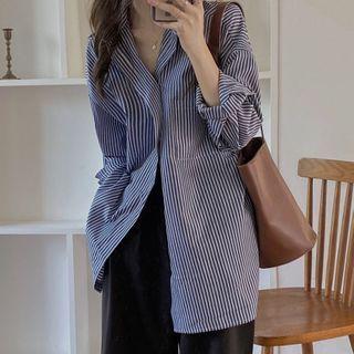 Pinstriped Shirt Stripe - One Size