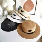 Buckled Panama Hat