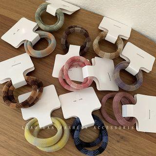 Set Of 2: Printed Hair Tie