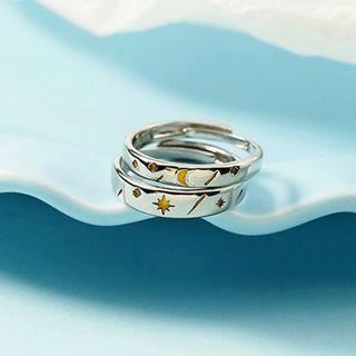 Star Crescent Ring