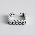 Twisted Square Open Ring Ring - One Size