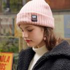 Ribbed Beanie Light Pink - One Size