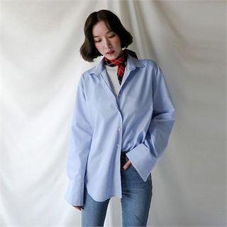 Extra Long-sleeve Loose-fit Shirt
