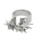 Star Charm Open Ring