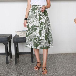 Foliage A-line Skirt