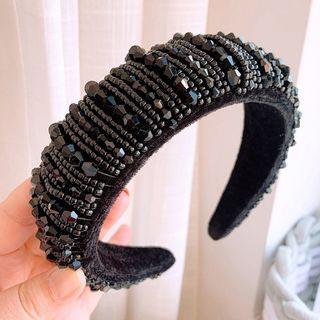 Faux Crystal Headband As Shown In Figure - One Size