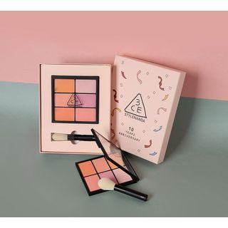 3 Concept Eyes - Pro Multi Blush Color Palette #pure Play Special Kit 2pcs 1set