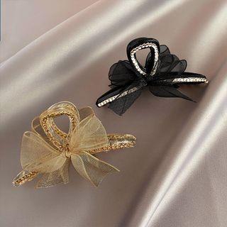 Mesh Ribbon Hair Claw