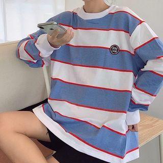 Long Sleeve Stripe T-shirt