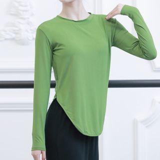 Long-sleeve Dance T-shirt / Wide-leg Dance Pants