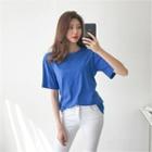 Relaxed-fit Colored Cotton T-shirt