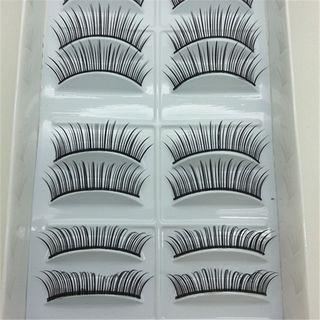False Eyelashes #814 (10 Pairs) As Shown In Figure - One Size