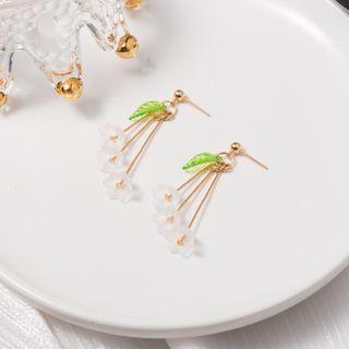 Flower Stud Earrings As Shown In Figure - One Size