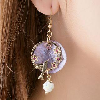 Bird Alloy Dangle Earring