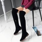 Plain Over-the-knee Boots