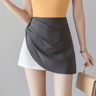 Color Block Skorts