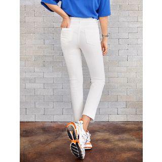 Plus Size Hidden Waist-band Stretchy Cotton Pants