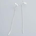 925 Sterling Silver Star Earring 1 Pair - S925 Silver - Silver - One Size