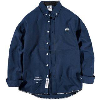 Letter Oxford Shirt