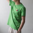 Short-sleeve Hat Applique T-shirt