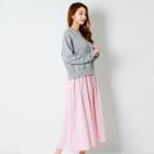 Mock-two Piece Long Pullover Dress