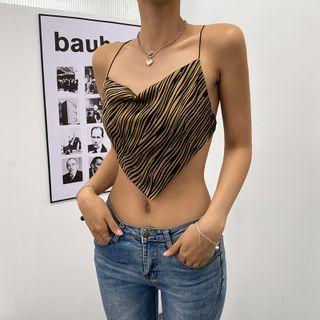 Tiger Print Camisole Top