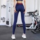 Contrast Striped Yoga Pants