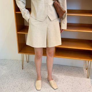 M Lange Wide-leg Shorts