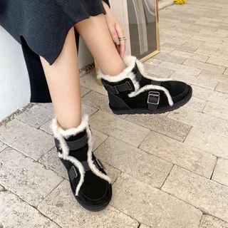 Faux Fur Lined Snow Boots