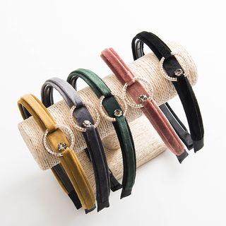 Rhinestone Velvet Hair Band