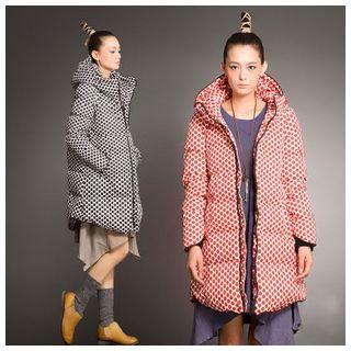 Dotted Down Coat
