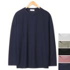 Couple Loose-fit Long-sleeve T-shirt