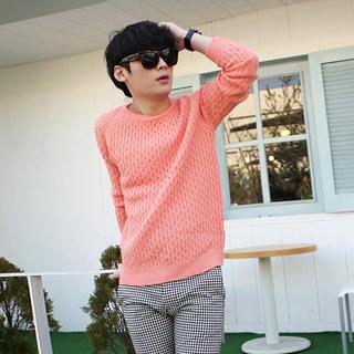 Crewneck Knit Top